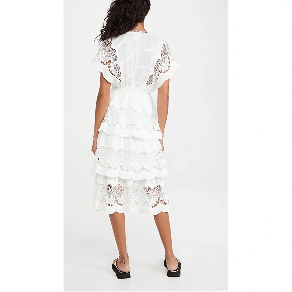 NWT FARM Rio Richelier Midi Dress - Picture 4 of 7